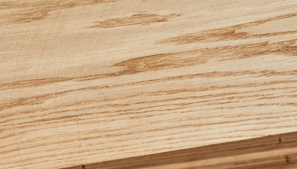Detail dubových prken Oakcent  s kresbou dřeva